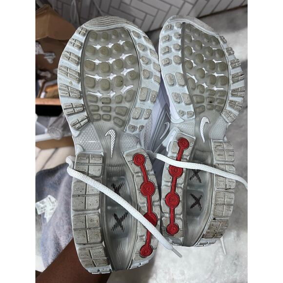 Nike Air Max Dn White Men’s 9 FJ3145-102 Running Shoes Sneaker Triple White - Picture 5 of 12